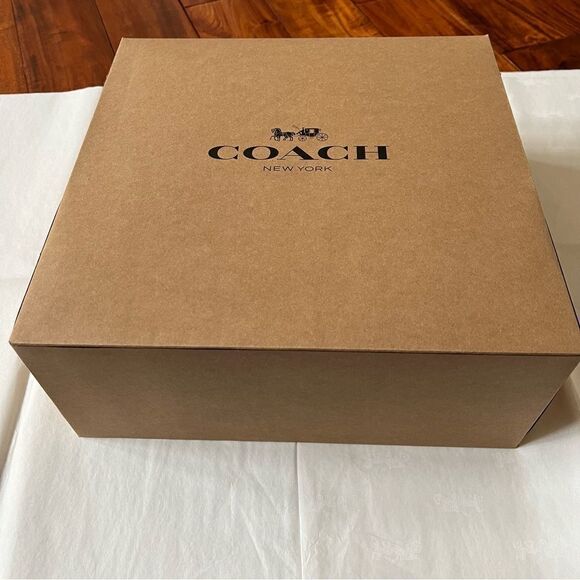 COACH Gift Paper Bag ONLY for Purses Satchel tote Crossbody Xbody Messenger - Picture 7 of 16